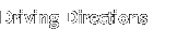 Driving Directions